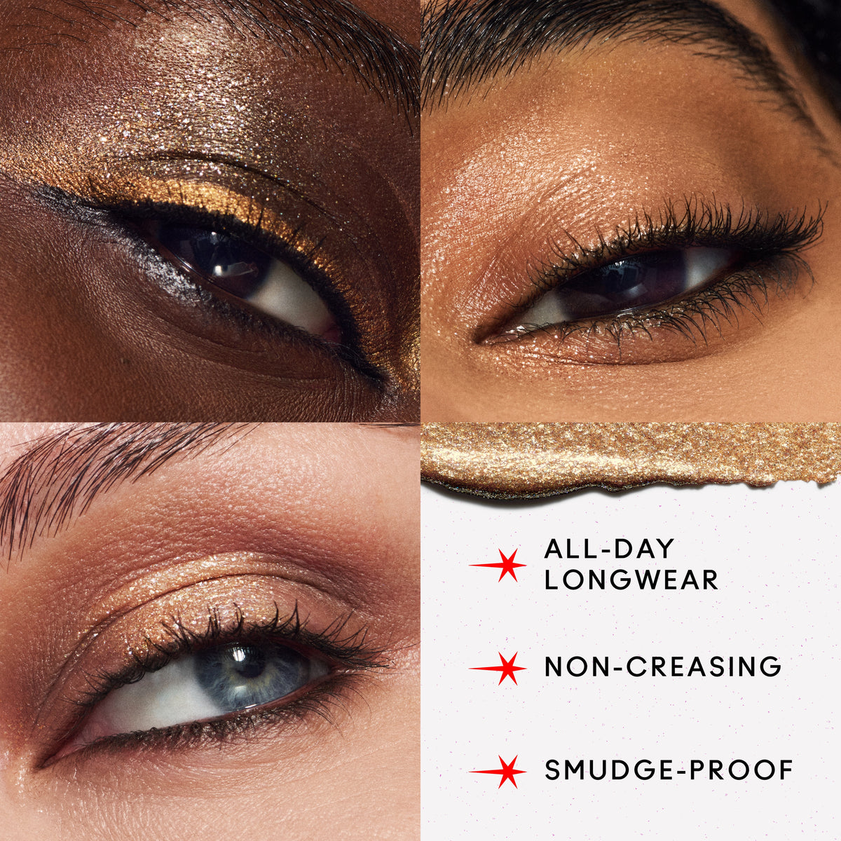 Dazzleshadow Liquid Eyeshadow, 4.4 ml, Flash or Dash, Model