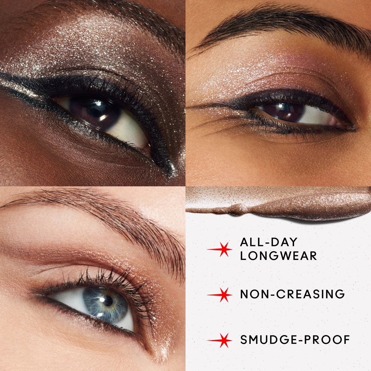 Dazzleshadow Liquid Eyeshadow, 4.4 ml, Champagne Trail, Alt