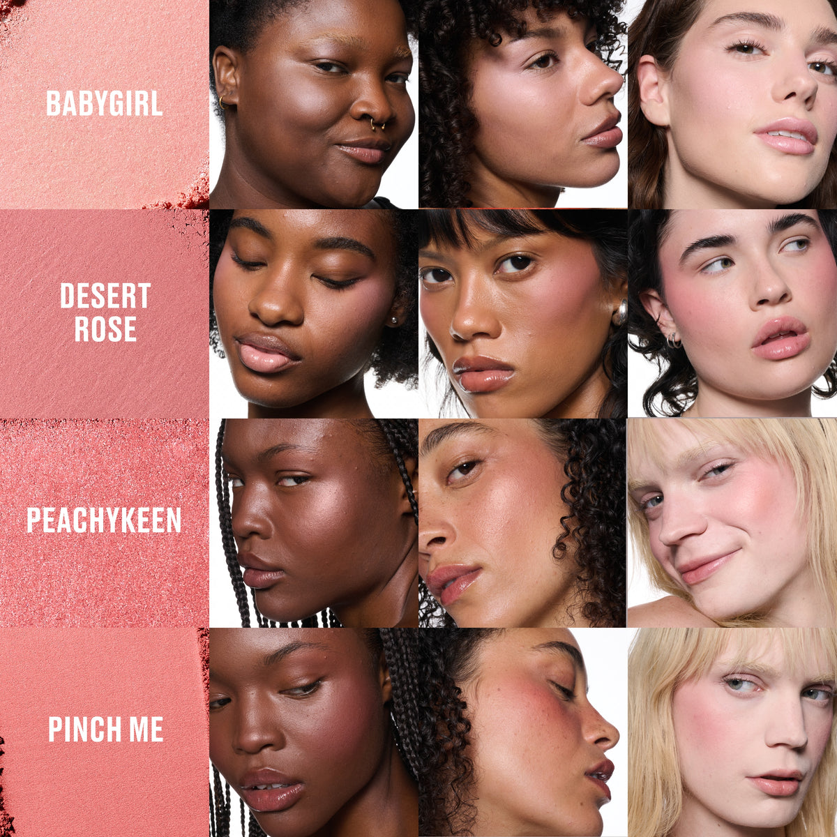 Skinfinish Colourstruck Blush, 4.5 g, Babygirl, Model, multiple
