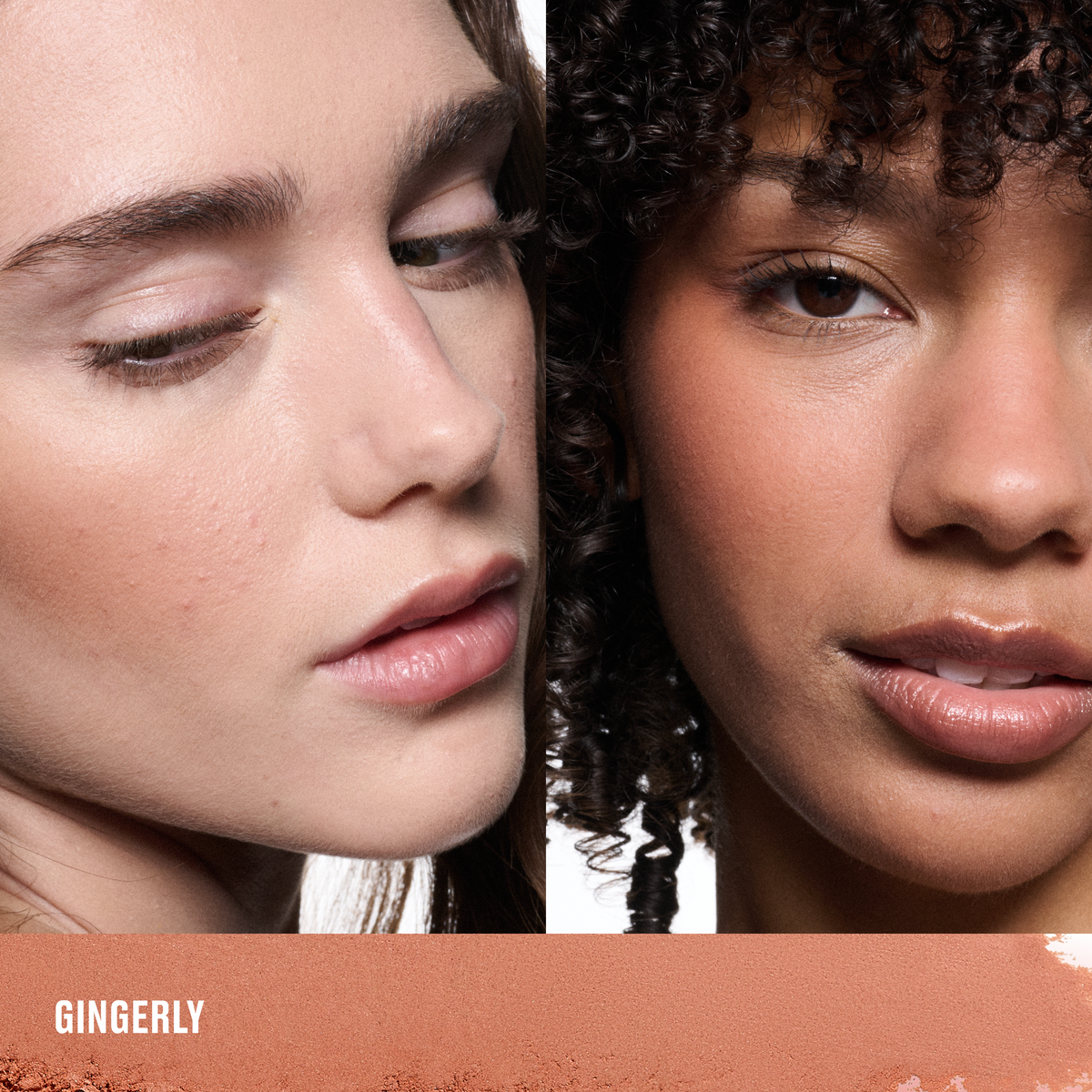 Skinfinish Colourstruck Blush, 4.5 g, Gingerly, Model, multiple