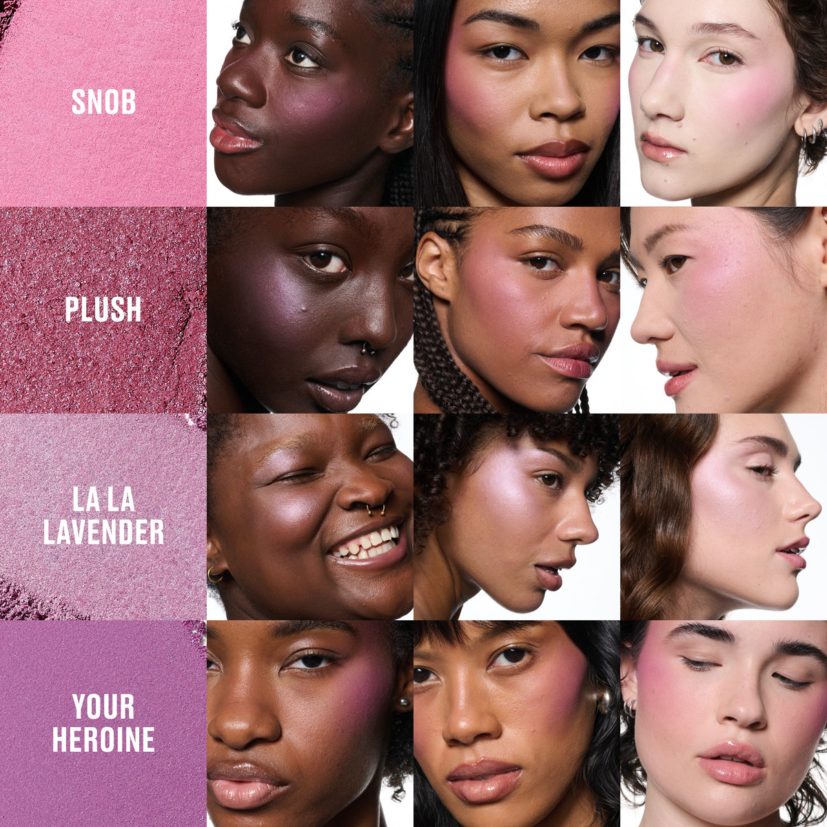 Skinfinish Colourstruck Blush, 4.5 g, Your Heroine, Model, multiple