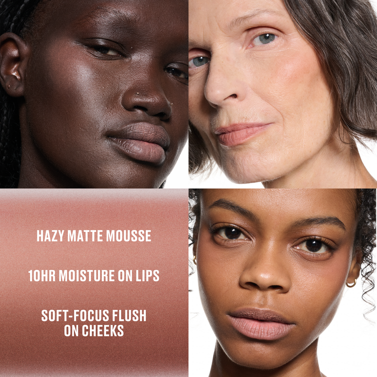 Powder Kiss Lip + Cheek Mousse, 5.0 ml, Habit, Alt