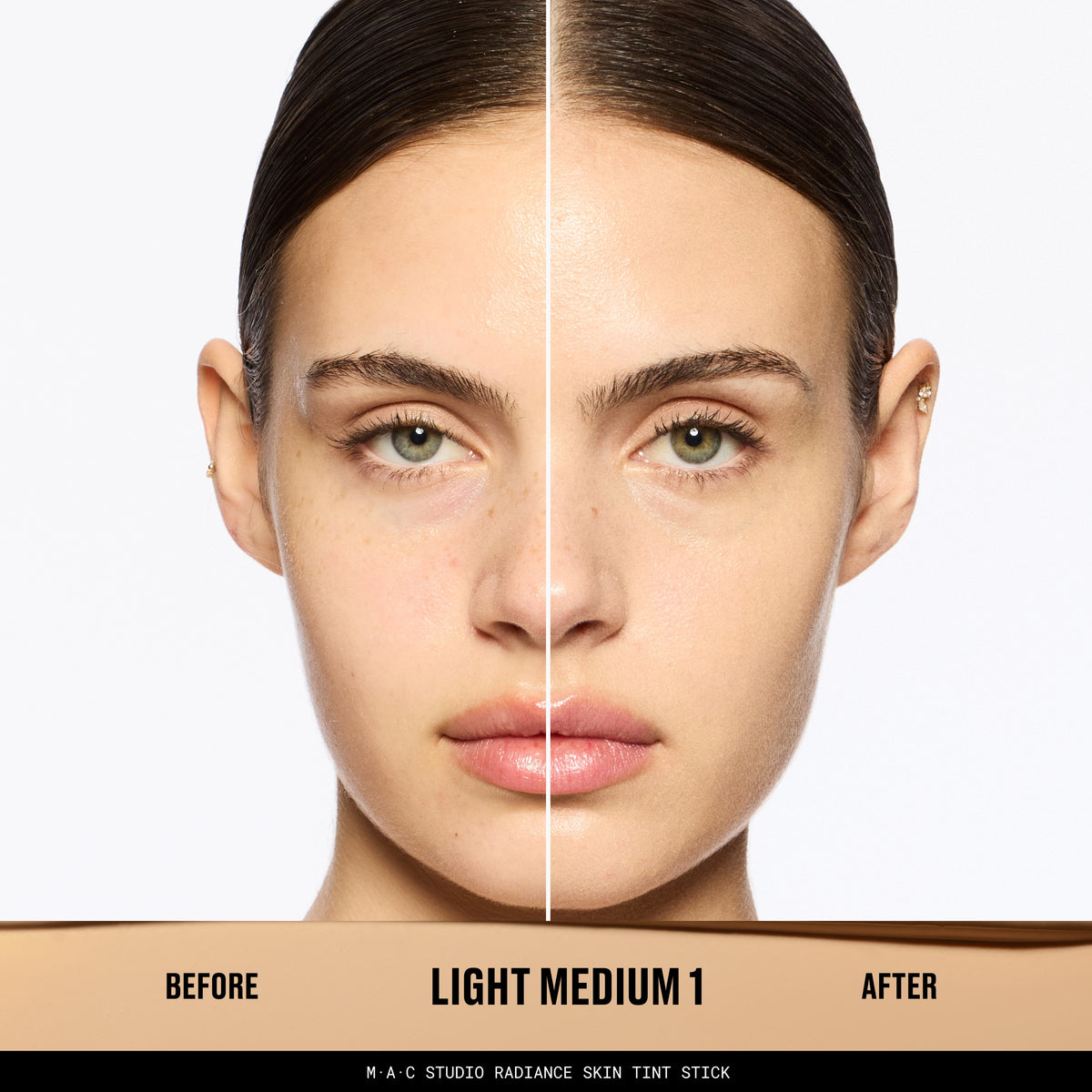 Studio Radiance Skin Tint Stick, 8.0 g, Light Medium 1, Model, light