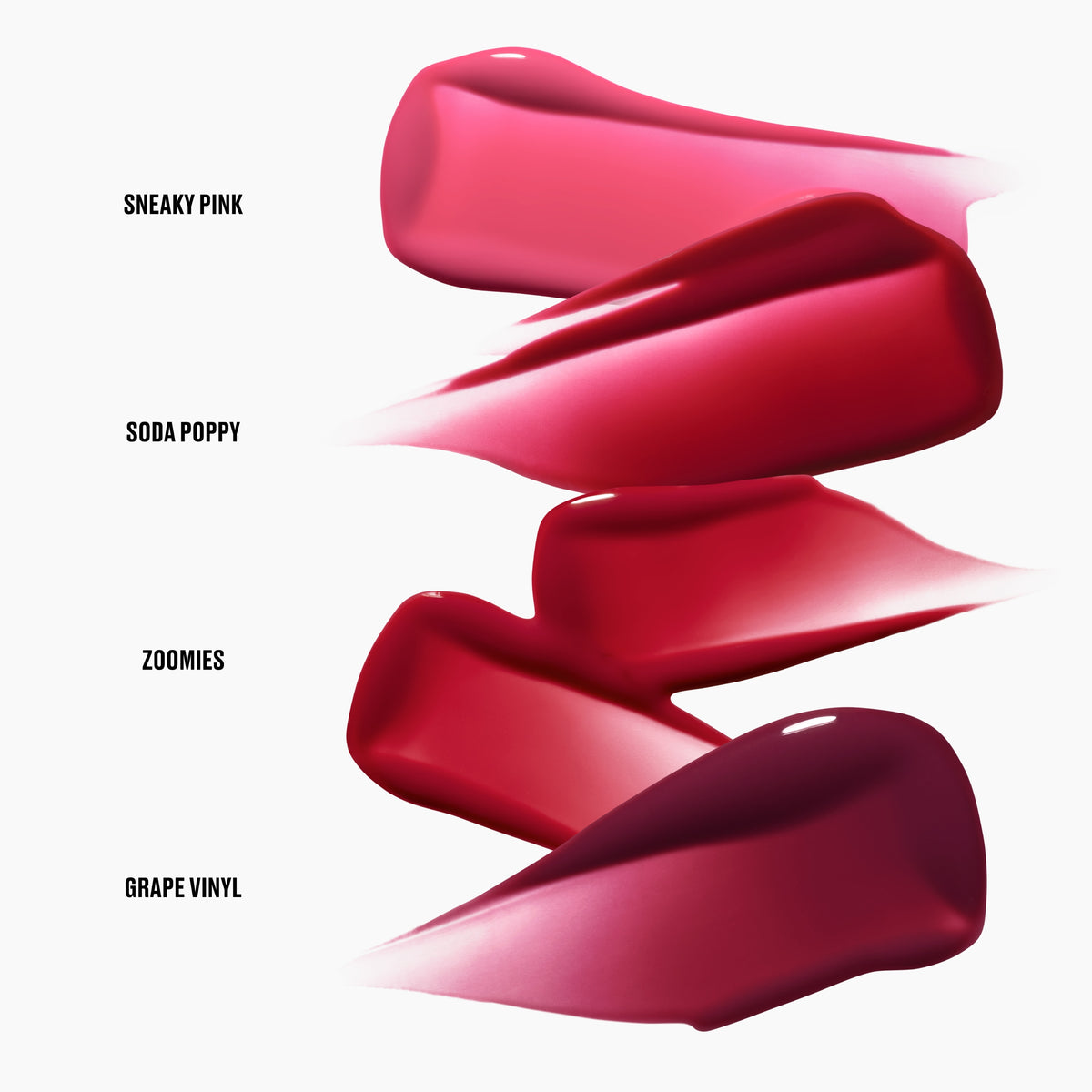 Lustreglass Stainglass Lip Tint, 3.0 ml, Sneaky Pink, Smoosh