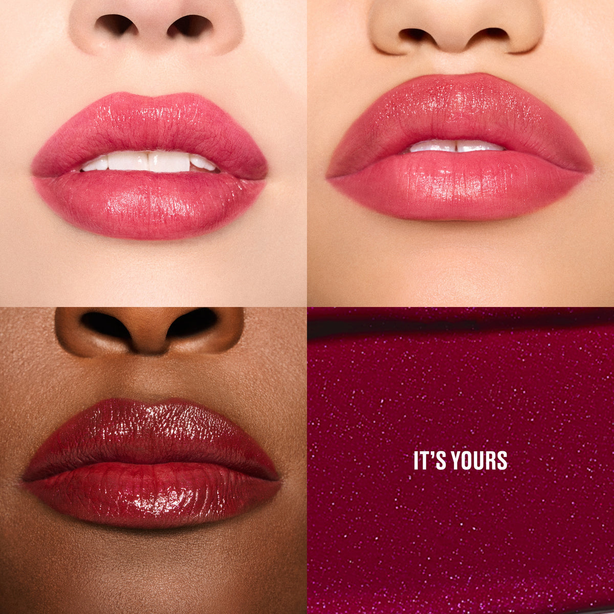 Lustreglass Sheer-Shine Lipstick, 3.5 g, It's Yours, Model, multiple