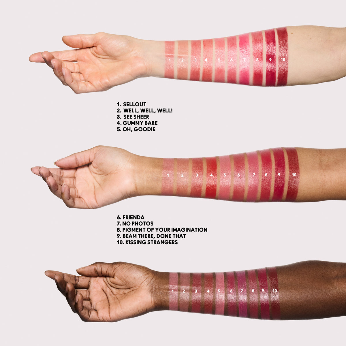 Lustreglass Sheer-Shine Lipstick, 3.5 g, No Photos, Model