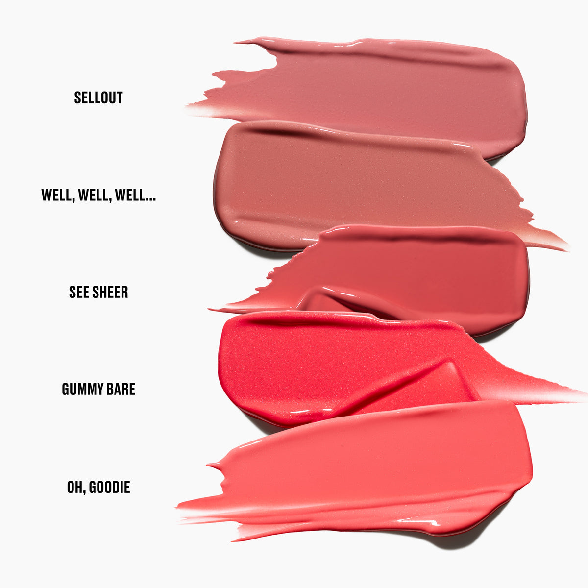 Lustreglass Sheer-Shine Lipstick, 3.5 g, $ellout, Smoosh