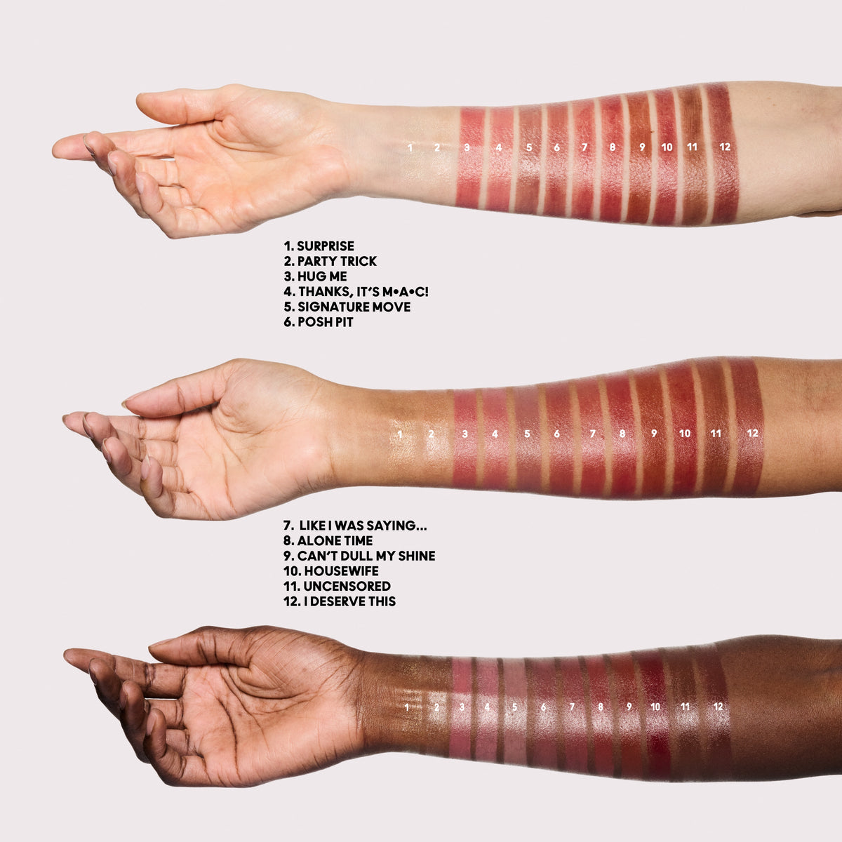 Lustreglass Sheer-Shine Lipstick, 3.5 g, Thanks, It's MAC, Model