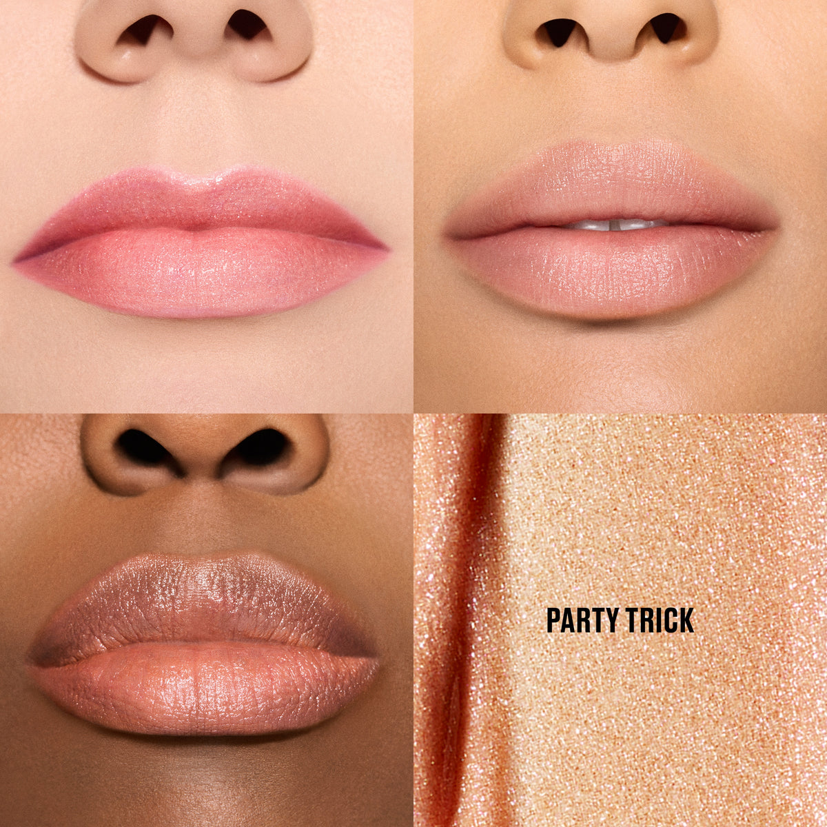 Lustreglass Sheer-Shine Lipstick, 3.5 g, Party Trick, Model, multiple