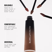Multisculpt Matte Liquid Eye and Face Colour, 4.5 ml, Brulé, Alt