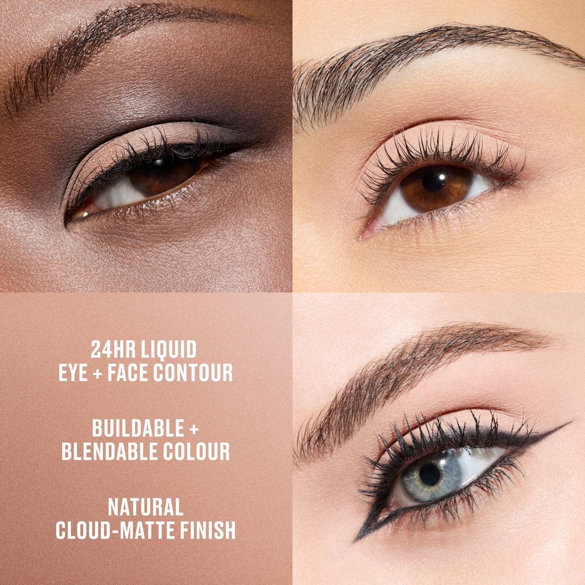 Multisculpt Matte Liquid Eye and Face Colour, 4.5 ml, Painterly, Model