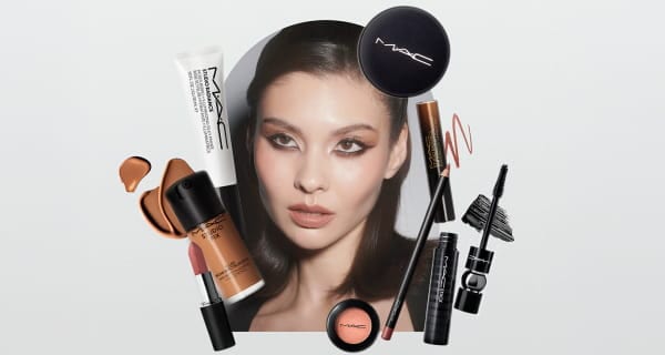 Ella Gross on blue background