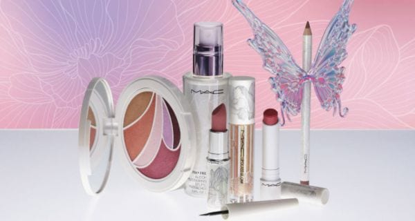 Metamorphosis collection on pink background 