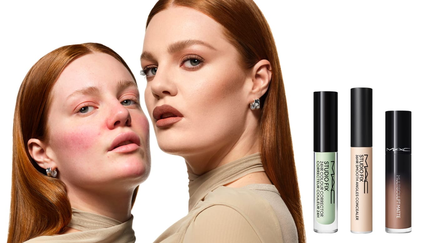 Model before and after with face new products