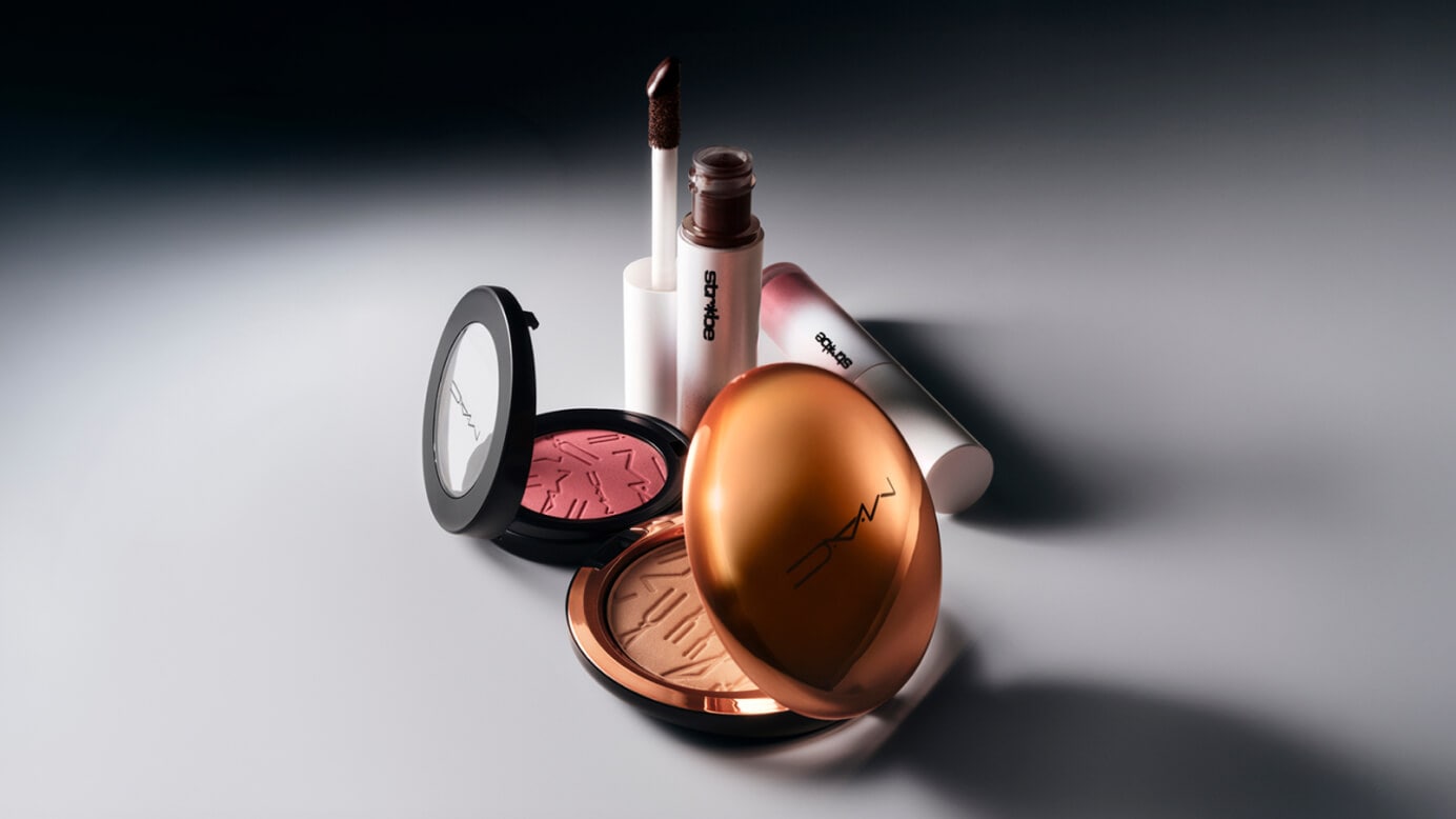 Model before and after with face new products