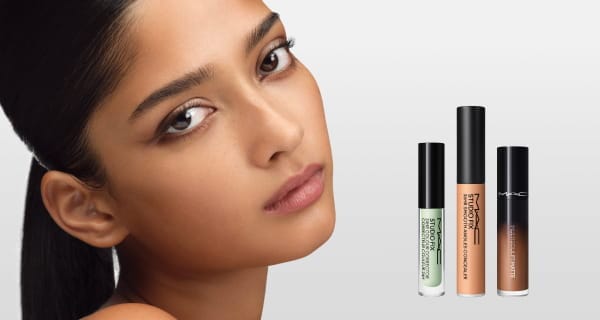 Model wearing dazzle shadow and lips