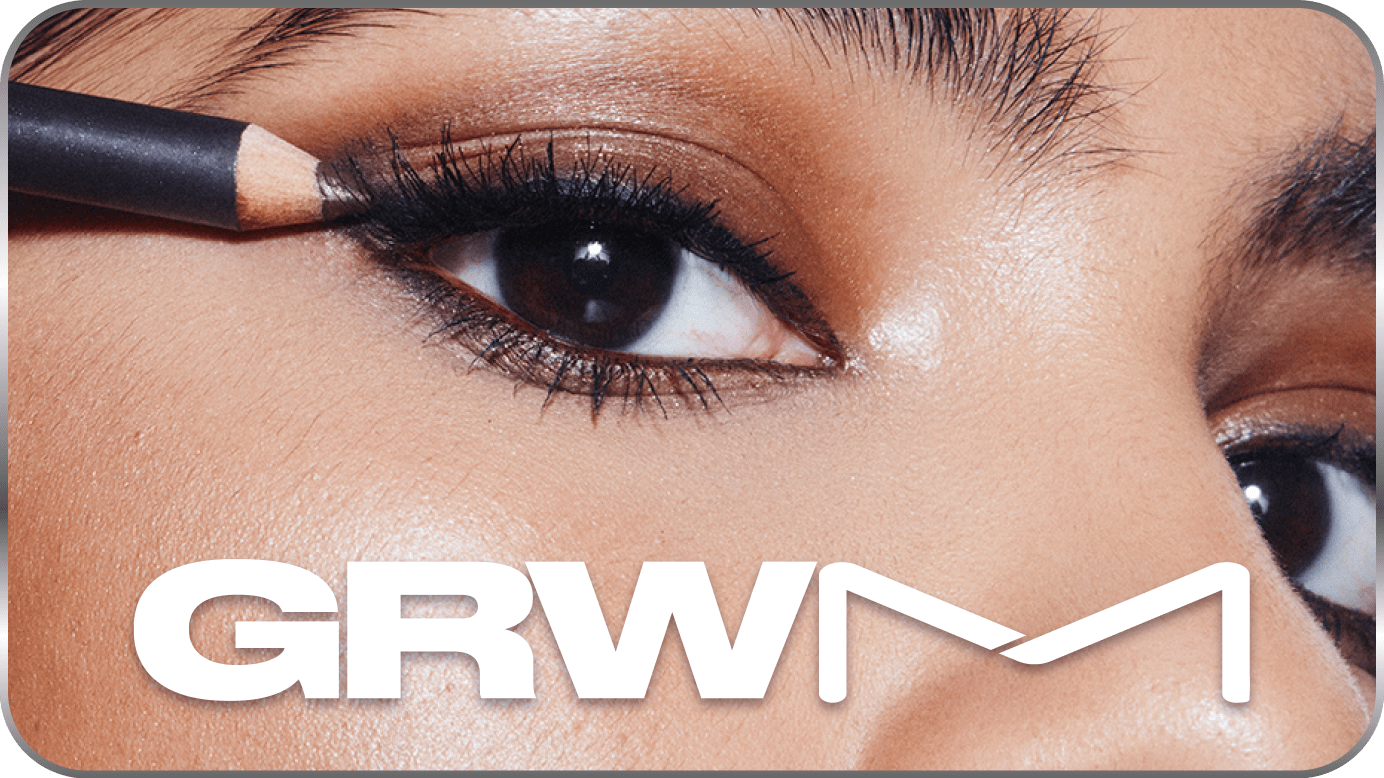 ma cget ready with me, model face close up