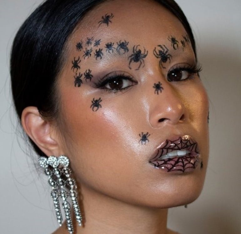 Spider Mother Halloween Makeup