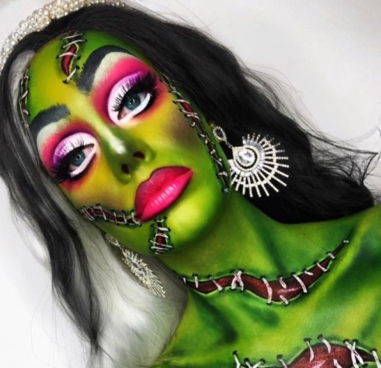 Cruella De Vil Inspired Makeup
