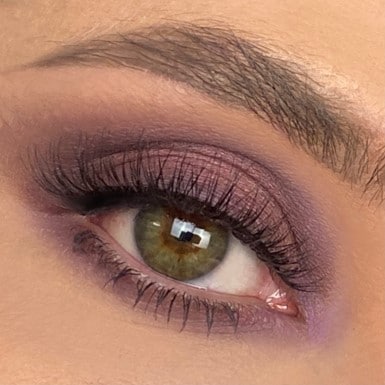 Glam Eyeshadow Look For Hazel Eyes