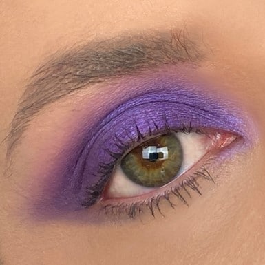 Violet Eyeshadow for Hazel Eyes