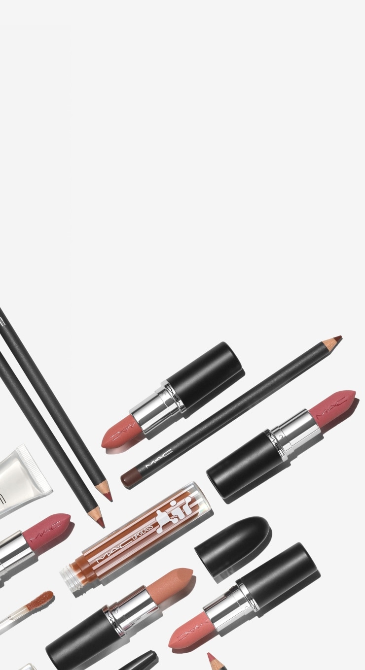 MAC lipsticks and lip glosses