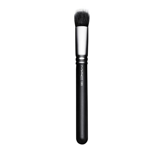 Mac Cosmetics Uk 130 Synthetic Short Duo Fibre Face Brush