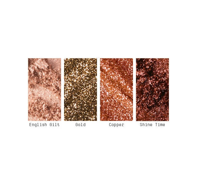 Shiny Pretty Things Party Favours Mini Glitter & Pigments / Gold Shiny Pretty Things Party Favours Mini Glitter & Pigments / Gold