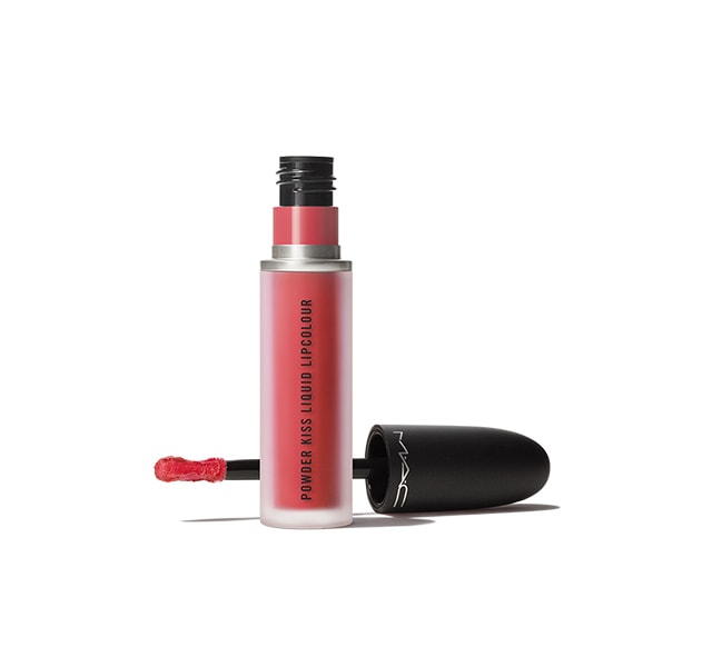 Mac Cosmetics Uk Mac Powder Kiss Liquid Lipcolour In A Little Tamed