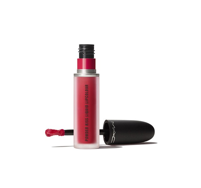 Mac Cosmetics Uk Mac Powder Kiss Liquid Lipcolour In Elegance Is Learned